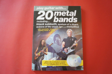 Play Guitar with 20 Metal Bands (mit CDs) Songbook Notenbuch Vocal Guitar