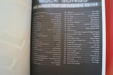First 50 Rock Songs on Electric Guitar Songbook Notenbuch Vocal Guitar