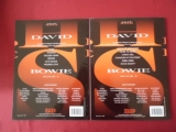 David Bowie - Hot Songs 1 & 2  Songbooks Notenbücher Piano Vocal Guitar PVG