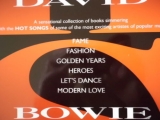 David Bowie - Hot Songs 1 & 2  Songbooks Notenbücher Piano Vocal Guitar PVG