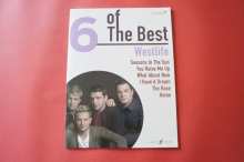 Westlife - 6 of the Best  Songbook Notenbuch Piano Vocal Guitar PVG