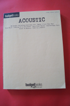 Budget Books: Acoustic Songbook Notenbuch Piano Vocal Guitar PVG