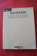 Budget Books: Standards Songbook Notenbuch Piano Vocal Guitar PVG