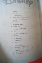 Les plus Grandes Chansons de Disney Songbook Notenbuch Piano Vocal Guitar PVG