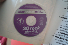 Play Guitar with 20 Rock Classics (mit 2 CDs) Songbook Notenbuch Vocal Guitar