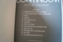 John Mayer - Continuum Songbook Notenbuch Piano Vocal Guitar PVG