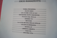 Eros Ramazzotti - La piu belle Canzoni (ältere Ausgabe) Songbook Notenbuch Piano Vocal Guitar PVG