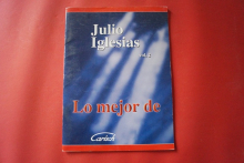 Julio Iglesias - Lo mejor de Vol. 2 Songbook Notenbuch Piano Vocal Guitar PVG