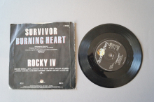 Survivor  Burning Heart (Vinyl Single 7inch)