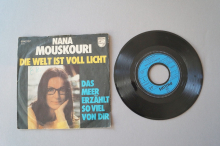 Nana Mouskouri  Die Welt ist voll Licht (Vinyl Single 7inch)