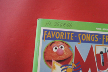 Muppets Favorite Songs Songbook Notenbuch Piano Vocal Guitar PVG