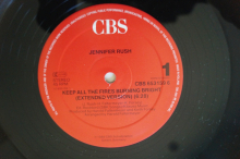 Jennifer Rush  Keep all the Fires burning bright (Vinyl Maxi Single)