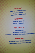 Toy Story Collection (updated) Songbook Notenbuch Easy Piano Vocal