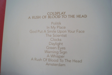 Coldplay - A Rush of Blood to the HeadSongbook Notenbuch Piano Vocal Guitar PVG