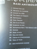 Dream Theater - Bass Anthology  Songbook Notenbuch Vocal Bass