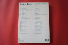 David Bowie - Best of Bowie  Songbook Notenbuch Piano Vocal Guitar PVG