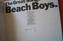 Beach Boys - The Great Songs of Songbook Notenbuch Piano Vocal Guitar PVG