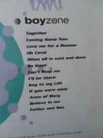Boyzone - Said and done Songbook Notenbuch Piano Vocal Guitar PVG