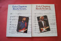 Eric Clapton - Rock Score 1 & 2  Songbooks Notenbücher für Bands (Transcribed Scores)