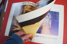 Eurythmics - Savage (mit Poster)  Songbook Notenbuch Piano Vocal Guitar PVG