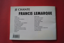 Francis Lemarque - Je chante  Songbook  Vocal Chords
