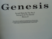 Genesis - 3 Songs  Songbook Notenbuch Piano Vocal Guitar PVG