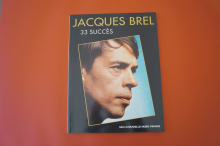 Jacques Brel - 33 Succès  Songbook Notenbuch Piano Vocal Guitar PVG