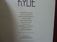 Kylie Minogue - Kylie (mit Poster)  Songbook Notenbuch Piano Vocal Guitar PVG