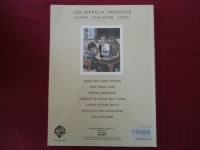 Led Zeppelin - Presence  Songbook Notenbuch Vocal Guitar