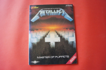 Metallica - Master of Puppets (ältere Ausgabe, ohne Poster)  Songbook Notenbuch Vocal Guitar