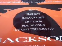 Michael Jackson - Hot Songs Vol. 1&2 Songbooks Notenbücher Piano Vocal Guitar PVG