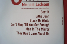 Michael Jackson - 6 of the Best  Songbook Notenbuch Piano Vocal Guitar PVG
