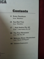Metallica - 5 of the Best Vol. 1 & 2  Songbooks Notenbücher Vocal Guitar