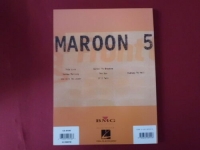 Maroon 5 - 1.22.03Acoustic  Songbook Notenbuch Vocal Guitar
