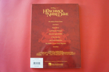 The Hunchback of Notre Dame  Songbook Notenbuch Piano Vocal