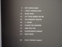 Ozzy Osbourne - Black Rain  Songbook Notenbuch Vocal Guitar