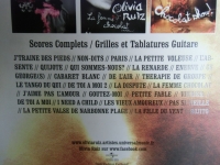 Olivia Ruiz - Goutez-moi  Songbook Notenbuch Piano Vocal Guitar PVG