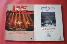 Pur - Live & Live die Zweite  Songbooks Notenbücher Piano Vocal Guitar PVG