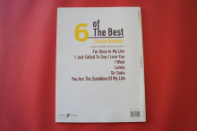 Stevie Wonder - 6 of the Best  Songbook Notenbuch Piano Vocal Guitar PVG