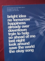 Orson - Bright Idea  Songbook Notenbuch Vocal Guitar